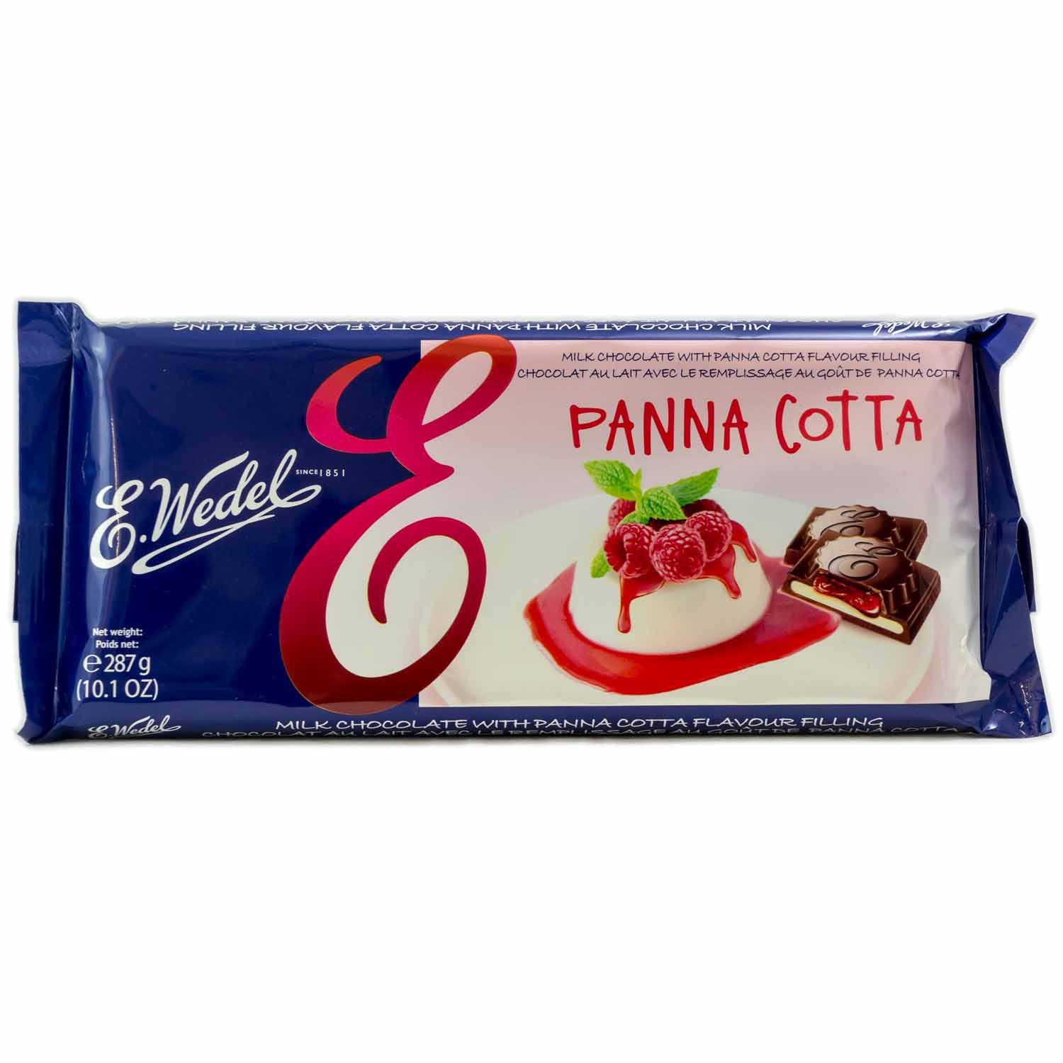 Wedel Milk Chocolate Bar Filled with Panna Cotta 287g